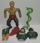 King Hiss 100% Complete He-Man Masters of the Universe MOTU 1985 Mattel Vintage
