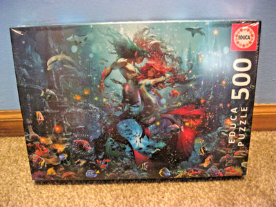 EDUCA 500 PIECE PUZZLE ATLANTIS NEW 2025 PUZZLE CHECK FALL 2025 RAVENSBURGER PZL