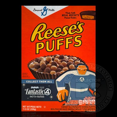 Deflector DC  Reese s Puffs Fantastic Four First Steps Müslischachtel Vitrine