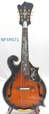 Alulu F5 style Mandolin Solid Mango wood & Spruce top, dragon, NF5MI71