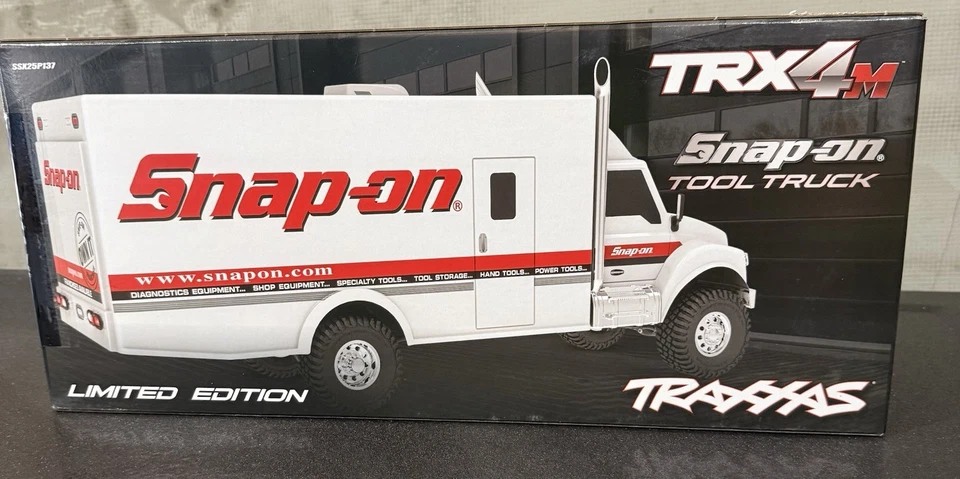 Camión de herramientas Traxxas TRX4M edición limitada SSX25P137 NUEVO COLECCIONABLE A PRESIÓN Foto 3 de 4