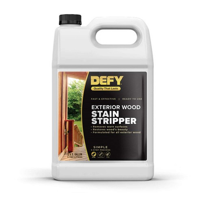 #ad DEFY Exterior Wood Stain Stripper 1 Gallon $30.46