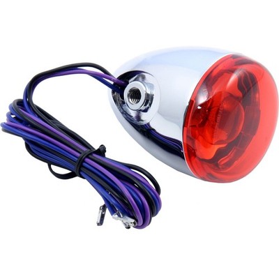 Chris Products Bullet Turn Signal Rear - Red Lens 8887R