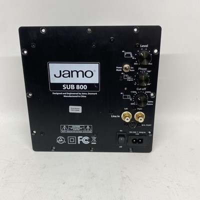 Jamo Sub 800 Subwoofer Plate Amplifier Gloss Black Laquer Micro