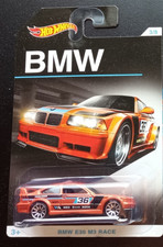 Hot Wheels BMW Series seltene BMW E36 M3 Race Edition aus Sammlung Neu in OVP