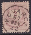 HUNGARY  MAGYAR  POSTMARK / CANCEL  "KOVARCZ"  1897  now KOVARCE, SLOVAKIA