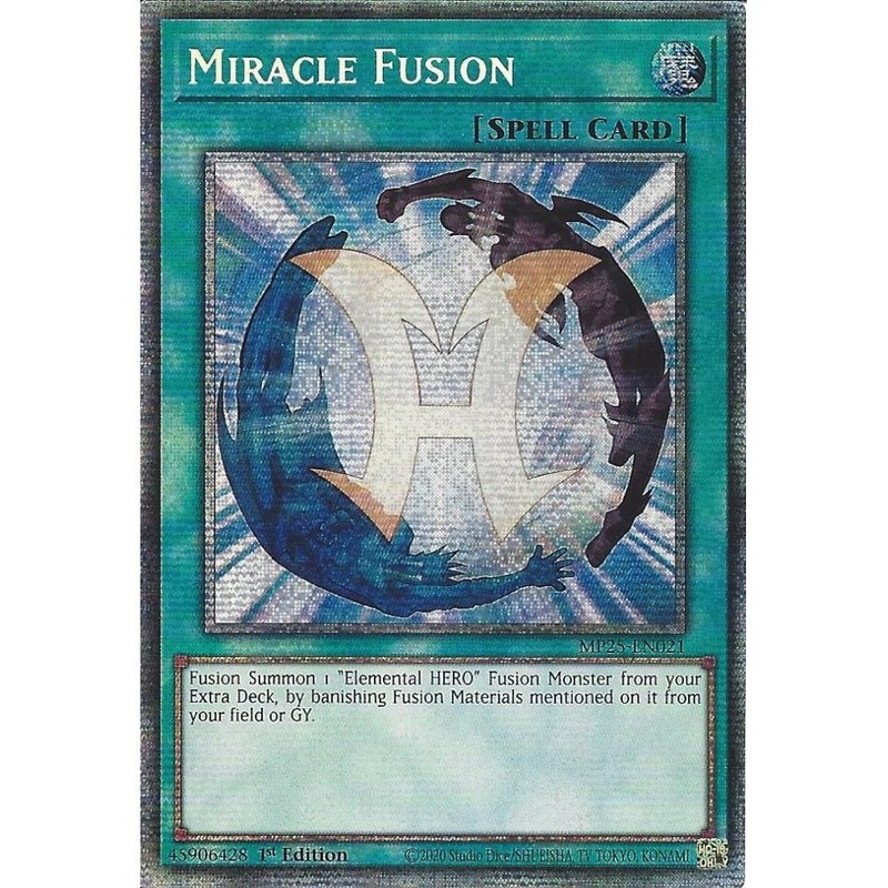 MP25-EN021 Miracle Fusion : Starlight Rare Card : 1st Edition YuGiOh