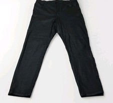 Express Skinny Super High Rise Faux Leather Pants Size 12 R Womens