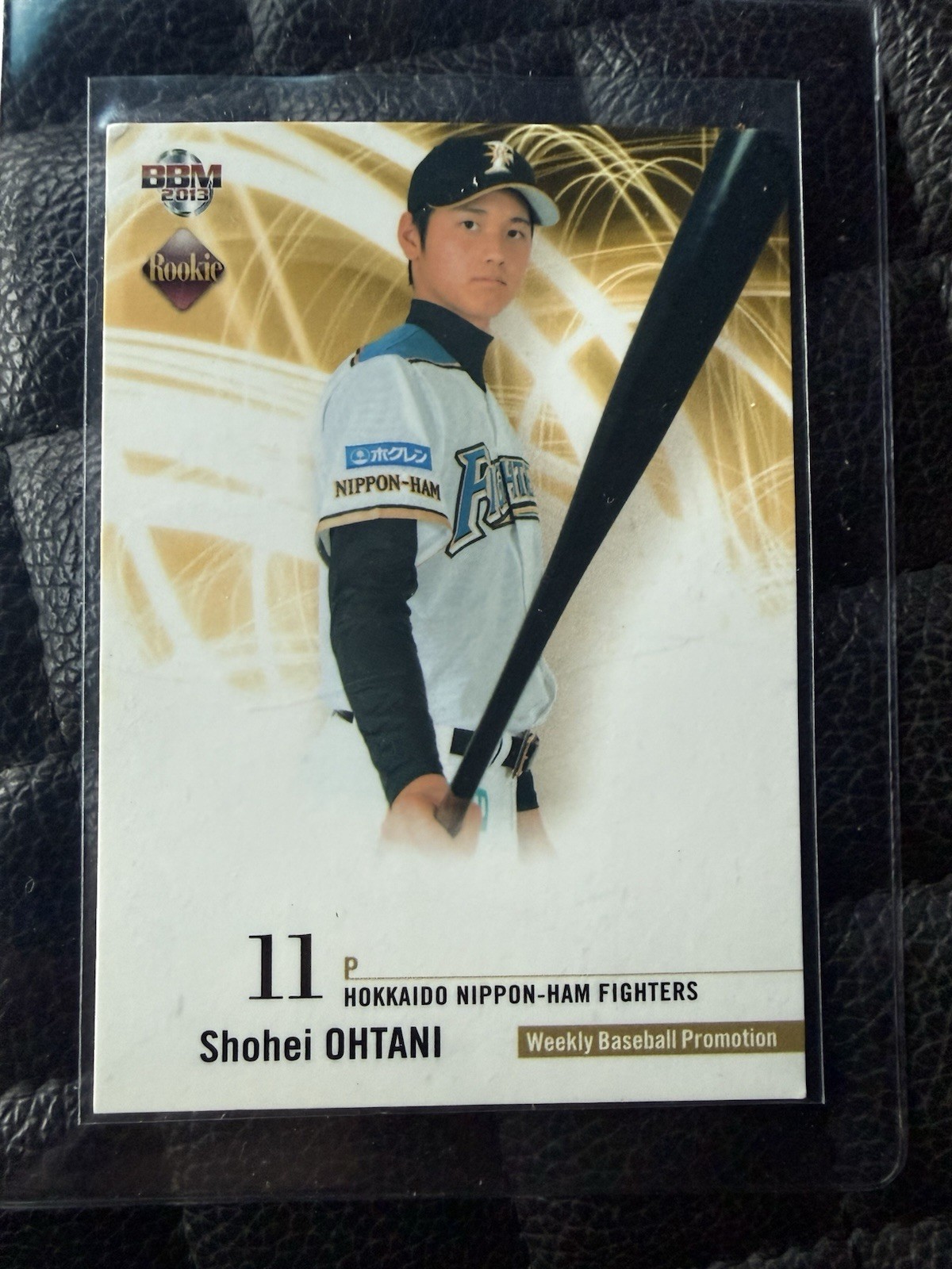 Shohei Ohtani 2013 BBM Rookie Edition #WB2 Weekly Baseball Promo