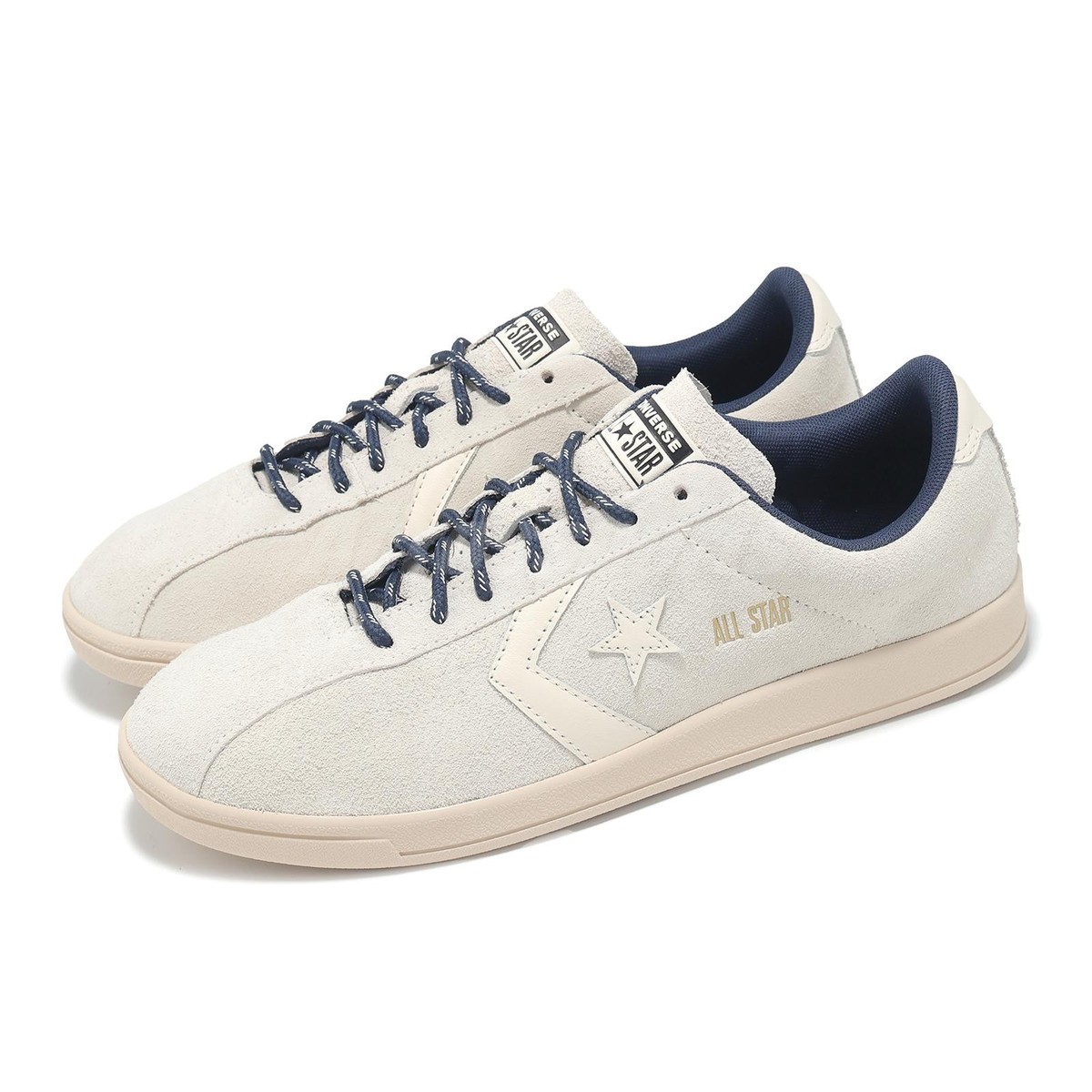 Converse All Star Classic Trainer Beige Navy Men Unisex Casual