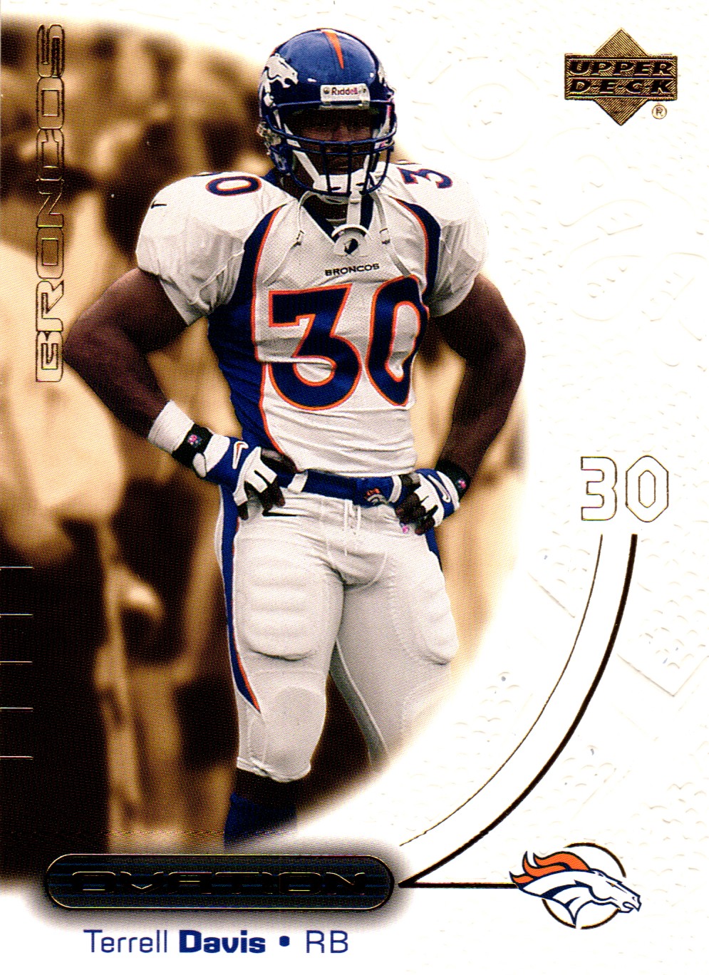 2000 Upper Deck Ovation #17 Terrell Davis