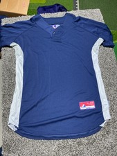 Majestic Royal Cool Base 1 Button Baseball Jersey