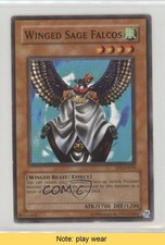 Winged Sage Falcos YuGiOh Tournament Pack 5 #TP5-EN019 2004 READ u3f