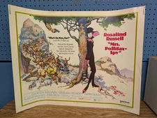 Mrs Pollifax Spy 22x28 Half Sheet Rolled | Frank Frazetta Art | Original 1971