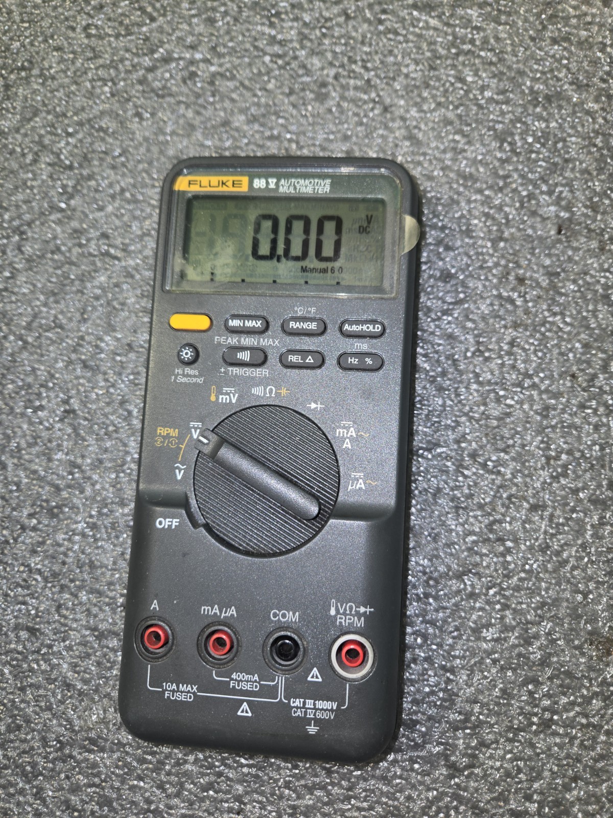 FLUKE 88 V Automotive Multimeter | Fluke 88-5 | No Leads, PROTECTION CASE 