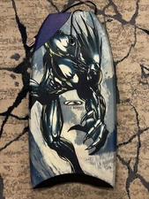 Sick Vintage 1990s Boogie Board with super cool monster design on the front