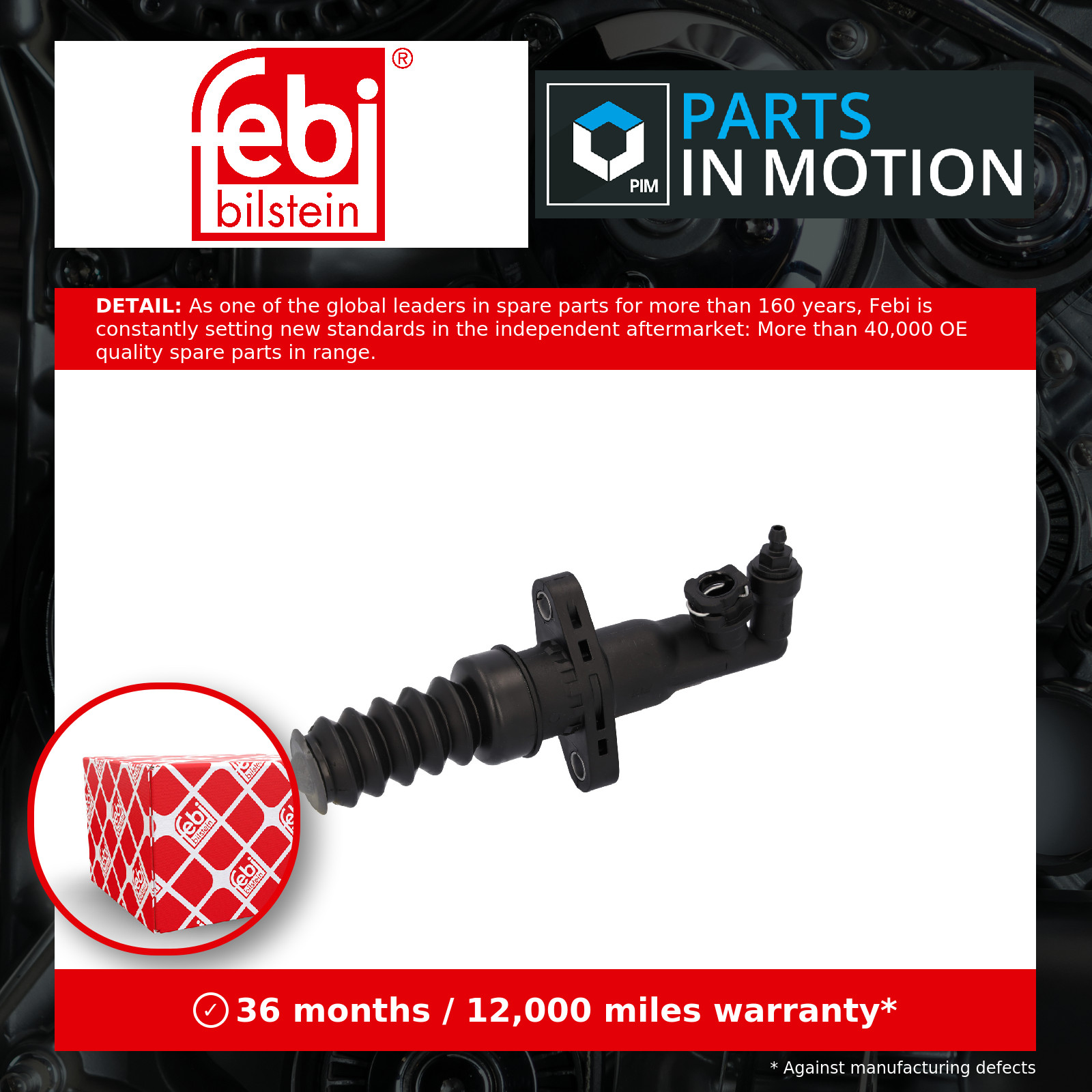 Clutch Slave Cylinder 34933 Febi 21516777428 21517509243 Top Quality Guaranteed - Image 8