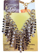 Rhinestone Fringe Necklace Bracelet Base Jewelry Design