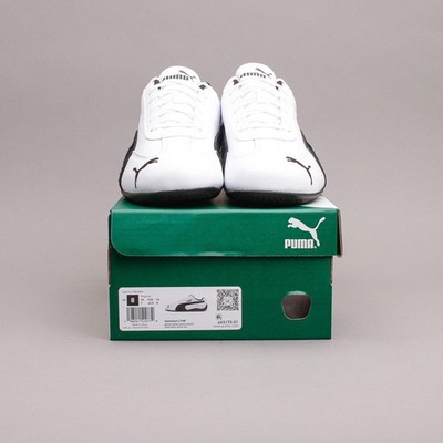 Puma Lifestyle Speedcat Leather White Black Casual New Men Shoes