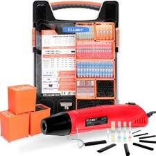 Kuject Heat Gun for Shrink Tubing, 820PCS Solder Seal Wire Connectors Heat S...