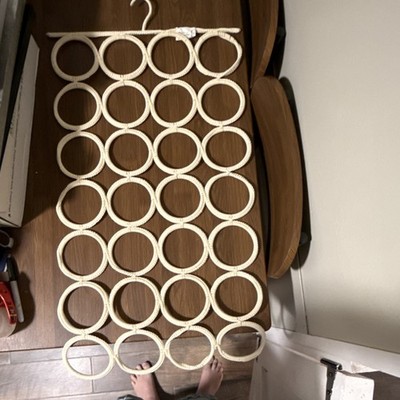 IKEA KOMPLEMENT Hanging Closet Storage Organizer 24-Ring Beige Solid