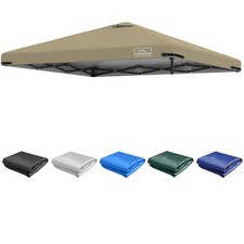 KAMPKEEPER 10x10ft Canopy Tent Replacement Roof UV Waterproof Polyester Top Air 