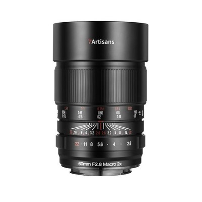 7artisans 60mm F2.8 Macro 2X Full Frame Lens for Canon RF-Mount With Extra Gifts
