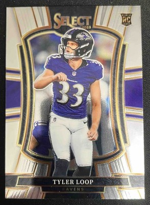 2025 Panini Select Tyler Loop #161 Premier Level Ravens