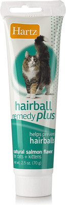 Hartz Hairball Remedy plus Salmon Paste 2.5 Oz Cat & Kitten Digestive Aid