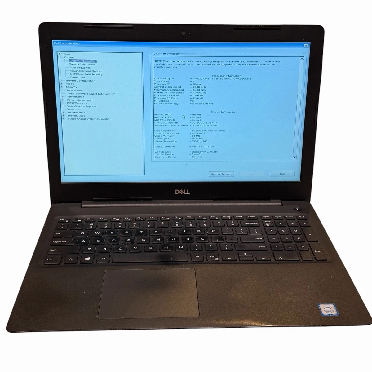 Dell Latitude 3590 PC Laptops & Netbooks for Sale - Shop New