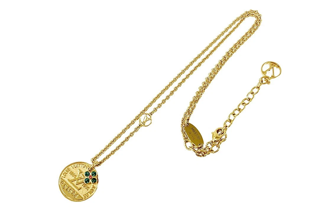 LOUIS VUITTON（LV） LOUIS VUITTON M65150 Collier Medaglia Miss Windsor GP Collana Donna Accessori