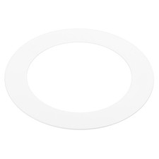 2.8" ID 4" OD Light Trim Ring, White Goof Ring Matte Circular Light Cover Lig...