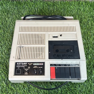Vintage Califone 5272AB Cassette Recorder Language Lab Unit Parts Repair 