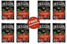 Oregon Red Tart Cherries in Water (Value Pack of 8 )  Sugar Free Canned Cherries