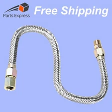 SS Flexible Metal Hose for High Pressure Steam Service (3/4" NPT x 12" L)