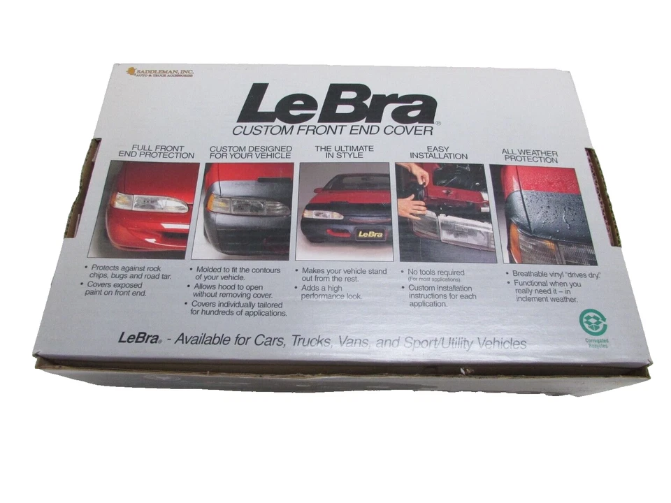 ¡NUEVO! SADDLEMAN LeBra CUBIERTA DELANTERA PERSONALIZADA, PARA: FORD ESCORT 85.5-88 (EXC GT) Foto 4 de 4