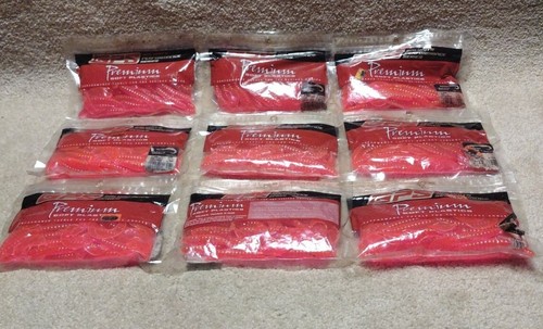 Bulk/Lot 9 packs of 35=315pcs GPS Soft Plastic Grubs 4 Inch Twister Tail Grubs - Picture 5 of 14