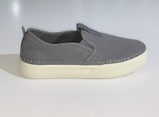 Sperry Top Sider Sneakers Women's 8.5W Grey Mesh Plushstep Slip On Loafer
