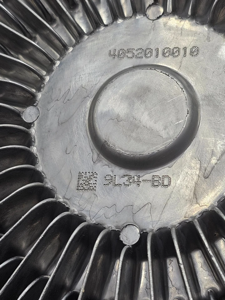 Embrague del ventilador del motor de refrigeración de alta resistencia en sentido contrario a las agujas del reloj para Ford F150 2009-2010 Foto 3 de 4