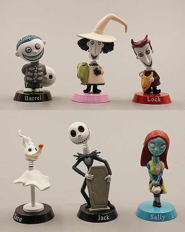 The Nightmare Before Christmas Jack Skellington Zero Sally 3