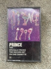 Vintage Prince 1999 Warner Bros Records Audio Cassette Tape Album 4-23720 SR