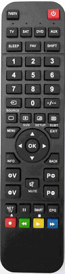 Telecomando Sostitutivo Già Programmato Per TV Zephir ZE49UHD-2A, ZE22FHD, ZE9UHD-2A – Pronto All'uso, Nessuna Configurazione Richiesta - 3