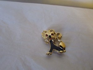 Spectaculaire broche paon Meister en or jaune et blanc 18 carats - En