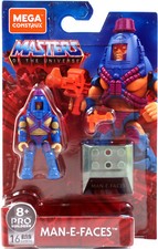 Mega Construx Masters Of The Universe Heroes 2" Figure Man E Faces Roboto CHOOSE