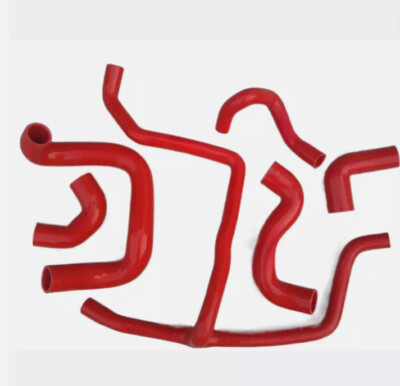 Silicone RED Radiator Hose Kit FitBMW 3 E30 M20 320i/325i 1988-1993 NON-A/C