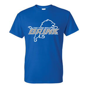 detroit lions football shirt