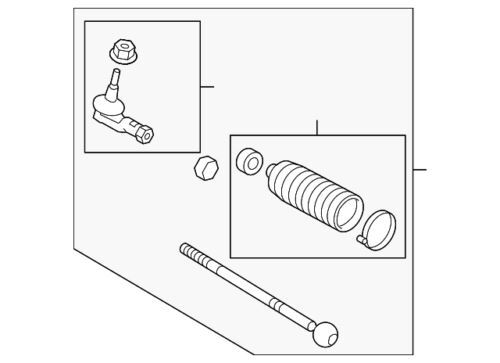 Conjunto de barra de dirección para Land Rover (N/P LR010667)