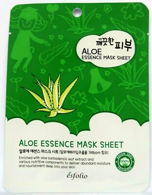 Esofolio Aloe Essence Mask Sheet new