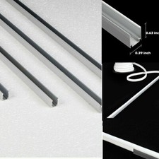 3.3ft 8x17mm LED Neon Rope Light Aluminum Holder Mounting Fixture Channel Track