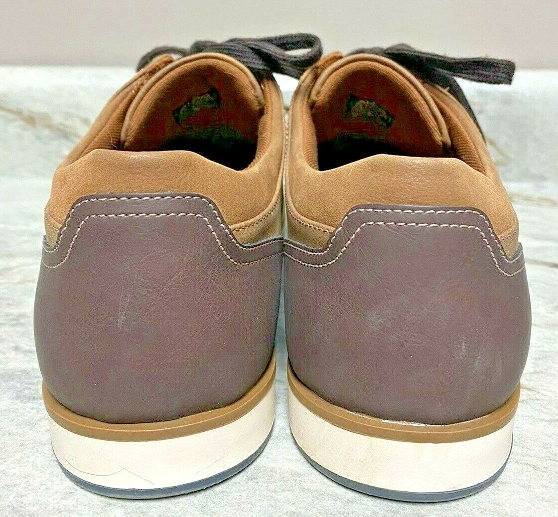 Aldo Two Tone brown Canvas Leather Casual Lace Up Oxfords  display picture 3